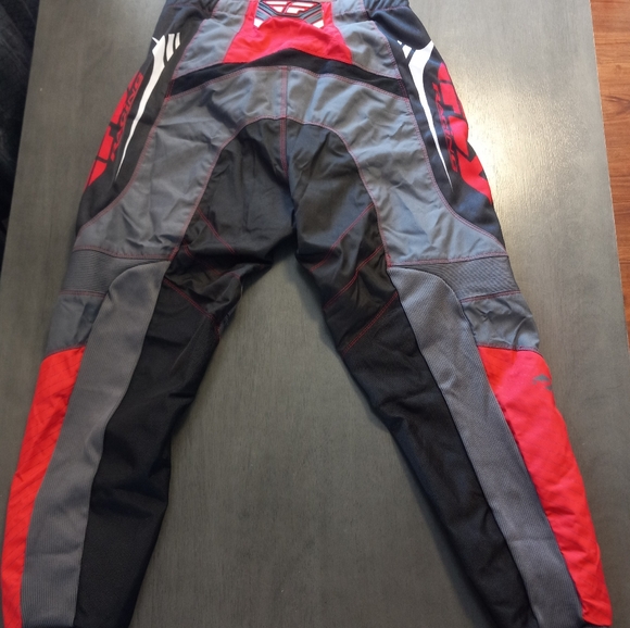Fly Racing F-16 Motorcross Pants Red/White/Black Size 38 Mens NWT - Picture 11 of 15